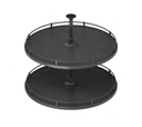 Lazy Susan Set with Solid Bottom
